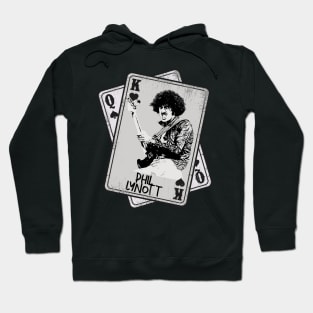 Retro Phil LYNOTT Card Style Hoodie